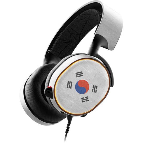 South Korean Flag Distressed SteelSeries Arctis 5 Skin